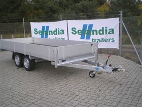 PSX-S 3000-405 erhvervstrailer m/boogie